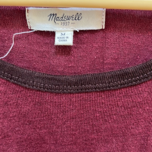 Madewell Women’s long sleeve top - Picture 3 of 5